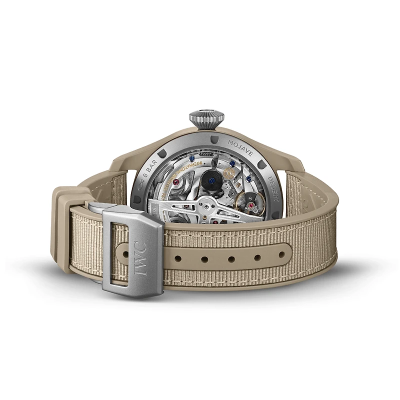Shop big pilot’s watch perpetual calendar top gun edition “mojave desert” in Canada | La Maison Monaco
