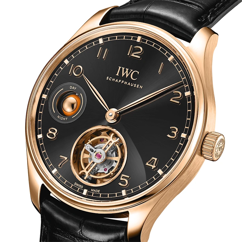 Shop portugieser hand-wound tourbillon day & night in Canada | La Maison Monaco