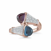 Shop jardin exotique amethyst & blue topaz in Canada | La Maison Monaco