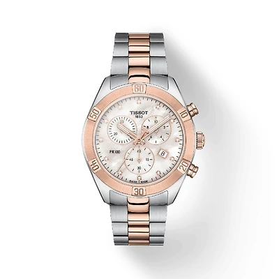 Shop tissot pr 100 sport chic chronograph in Canada | La Maison Monaco