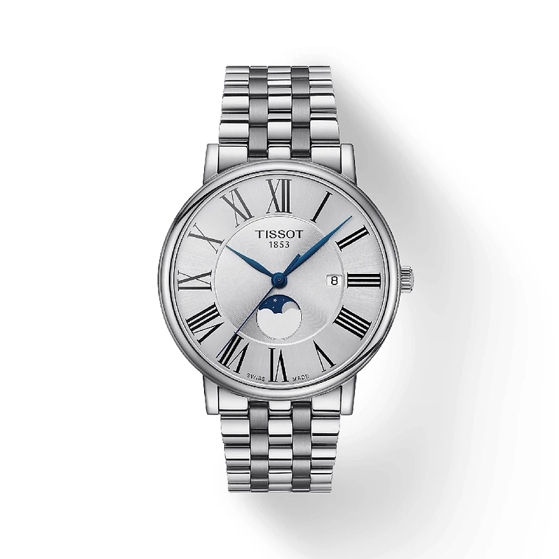 Shop tissot carson premium gent moonphase in Canada | La Maison Monaco