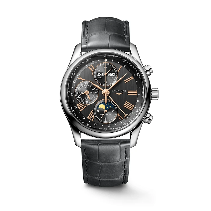 Shop longines master collection chrono moonphase in Canada | La Maison Monaco