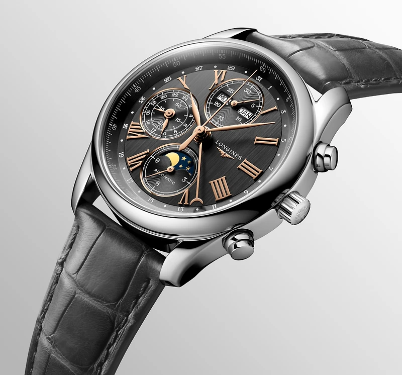 Shop longines master collection chrono moonphase in Canada | La Maison Monaco