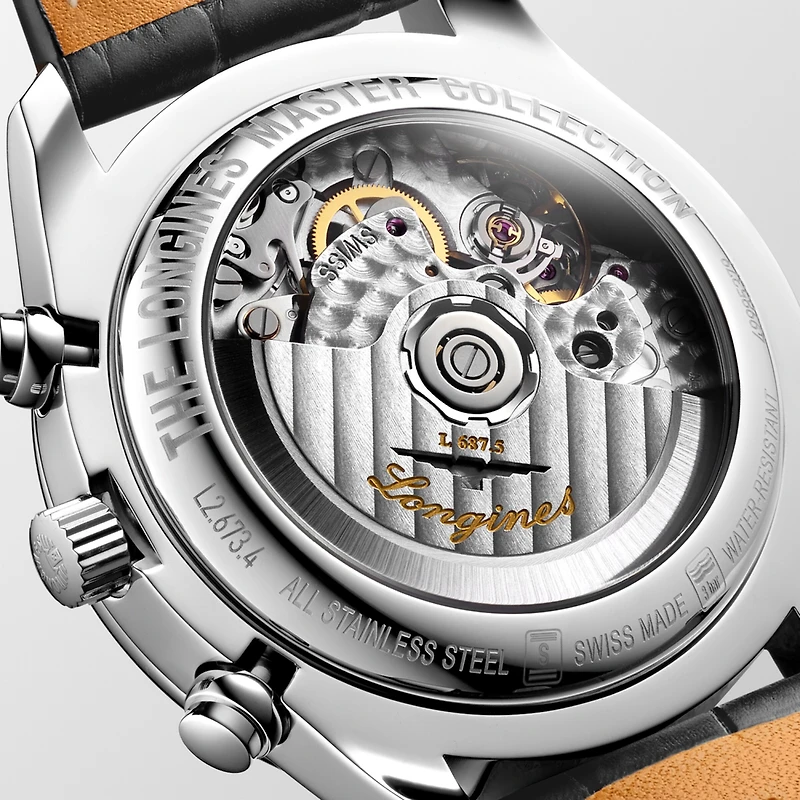Shop longines master collection chrono moonphase in Canada | La Maison Monaco