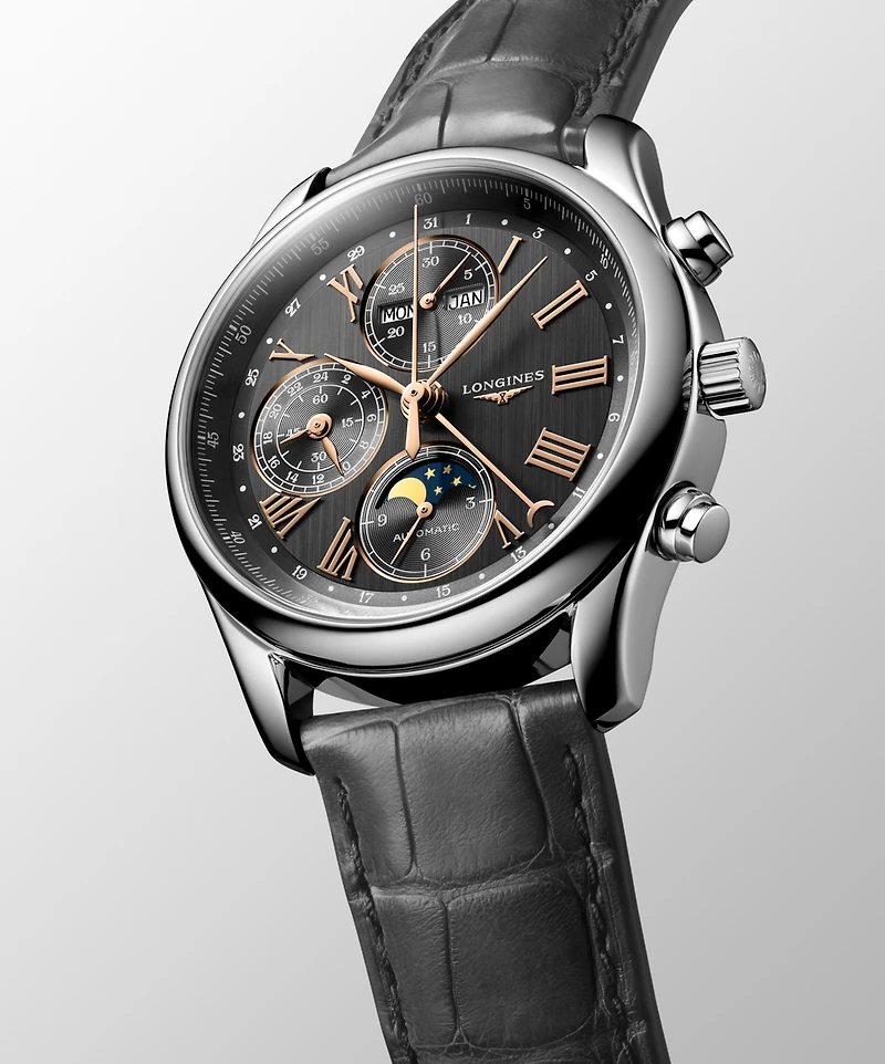 Shop longines master collection chrono moonphase in Canada | La Maison Monaco