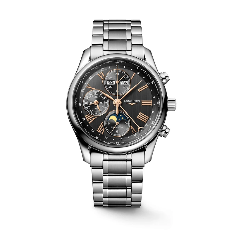 Shop longines master collection chrono moonphase in Canada | La Maison Monaco
