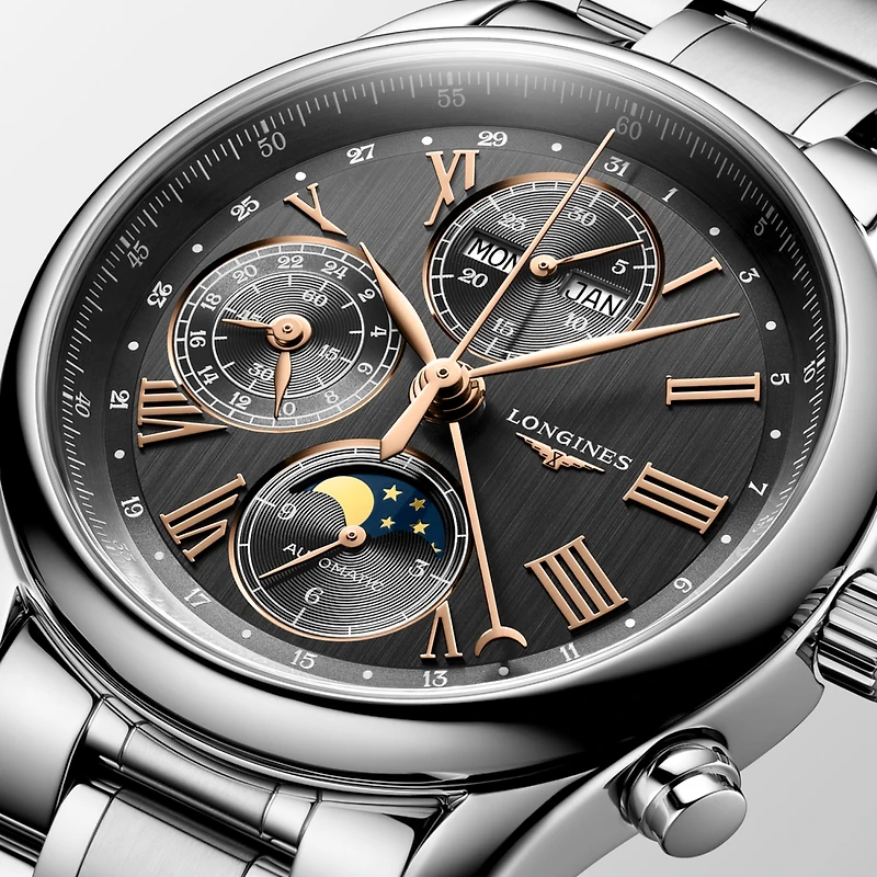 Shop longines master collection chrono moonphase in Canada | La Maison Monaco