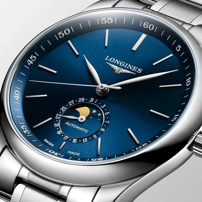Shop longines master collection moonphase in Canada | La Maison Monaco