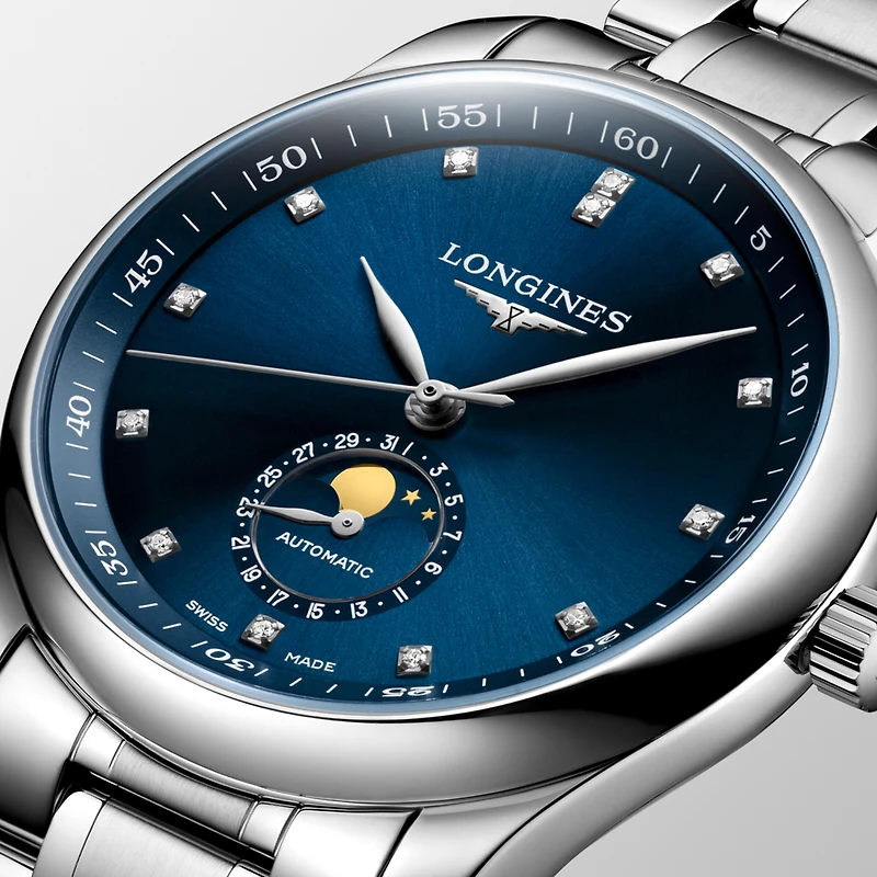 Shop longines master collection moonphase in Canada | La Maison Monaco