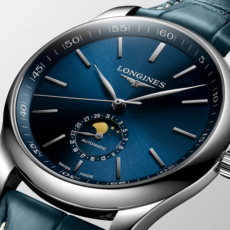 Shop longines master collection moonphase in Canada | La Maison Monaco