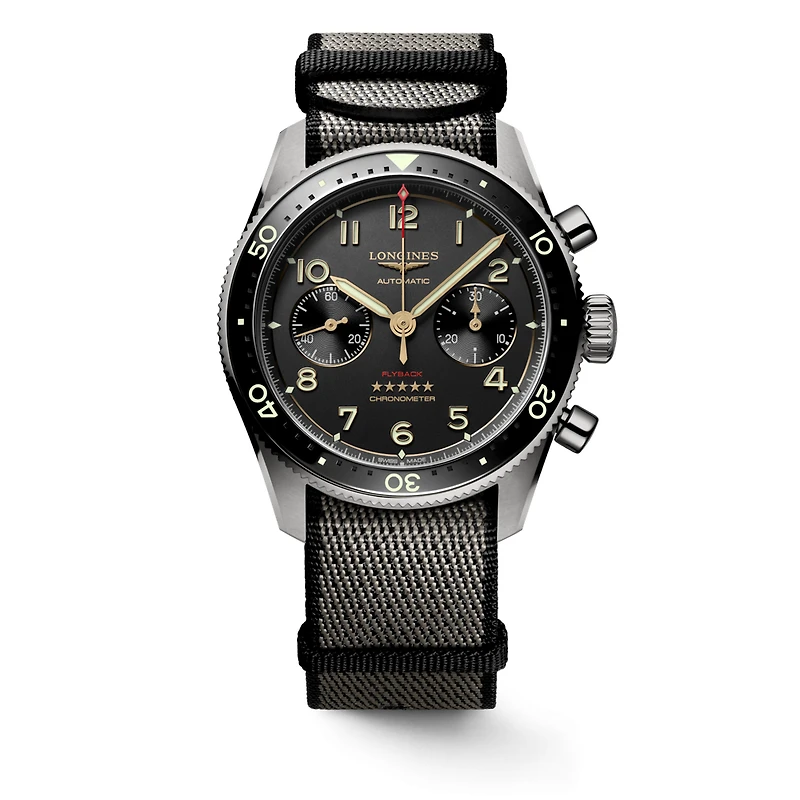 Shop longines spirit flyback titanium in Canada | La Maison Monaco