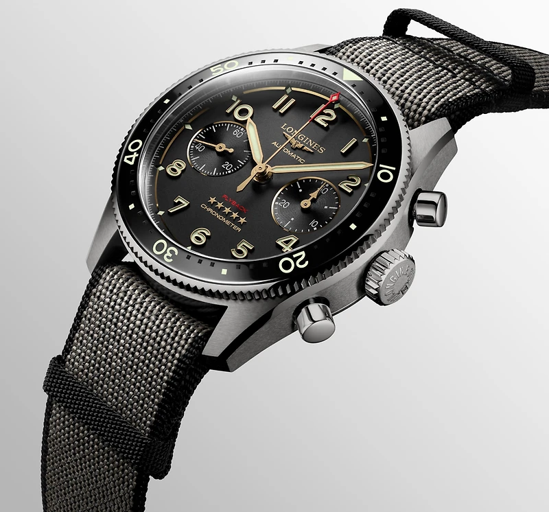 Shop longines spirit flyback titanium in Canada | La Maison Monaco