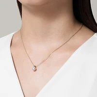 Shop akoya cultured pearl pendant in 18k yellow gold in Canada | La Maison Monaco