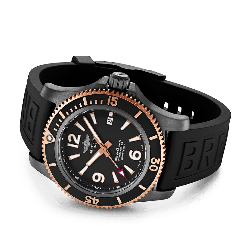 Shop superocean automatic 46 black steel in Canada | La Maison Monaco