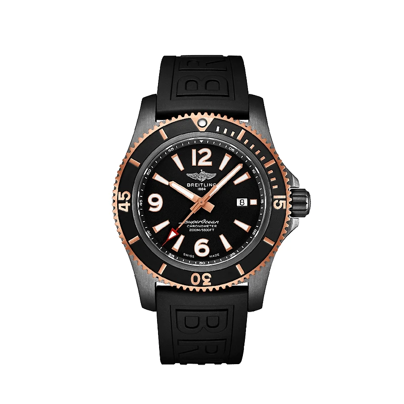 Shop superocean automatic 46 black steel in Canada | La Maison Monaco