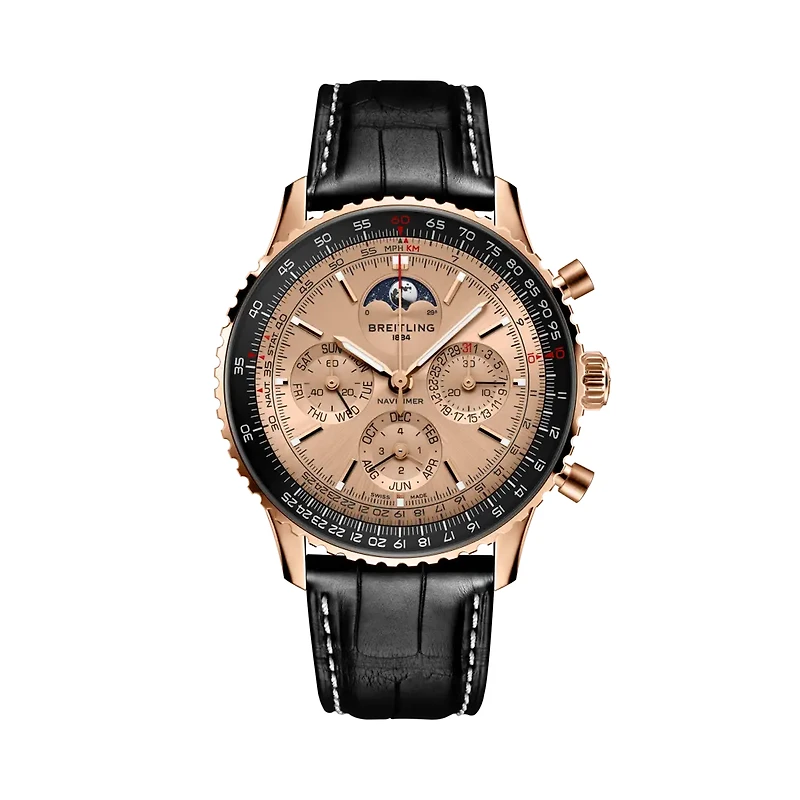 Shop navitimer b19 chronograph 43 perpetual calendar 140th anniversary in Canada | La Maison Monaco