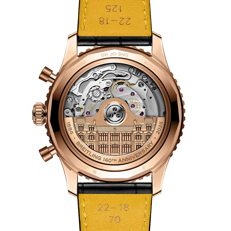 Shop navitimer b19 chronograph 43 perpetual calendar 140th anniversary in Canada | La Maison Monaco