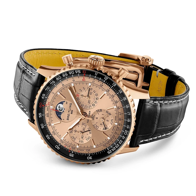 Shop navitimer b19 chronograph 43 perpetual calendar 140th anniversary in Canada | La Maison Monaco