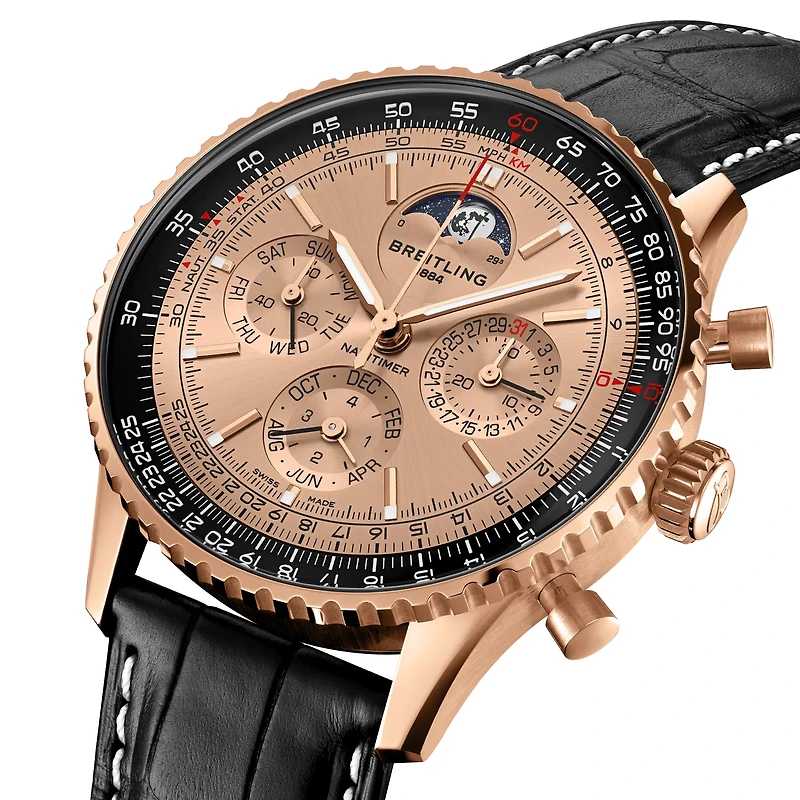 Shop navitimer b19 chronograph 43 perpetual calendar 140th anniversary in Canada | La Maison Monaco