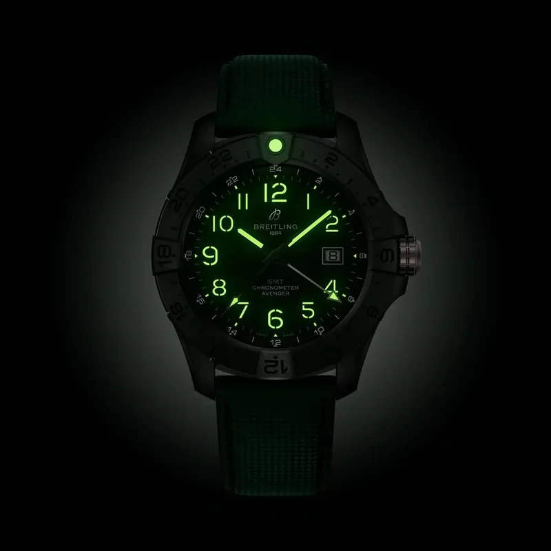 Shop avenger automatic gmt 44 night mission in Canada | La Maison Monaco
