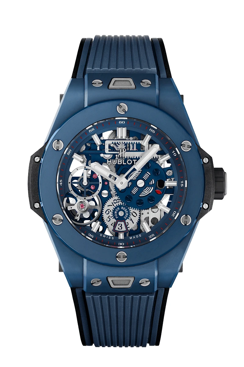 Shop big bang meca-10 ceramic blue 45 mm in Canada | La Maison MonacoShop