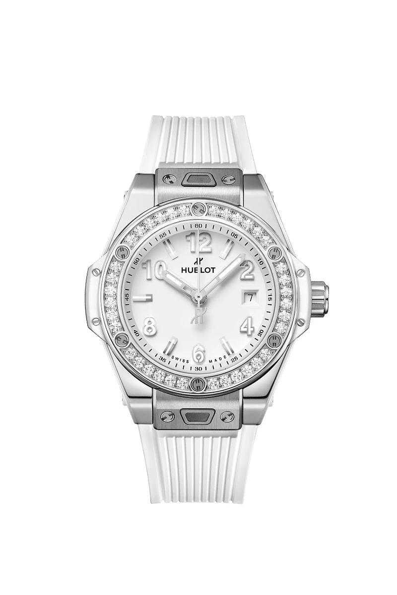 Shop big bang one click steel diamonds 33 mm in Canada | La Maison Monaco