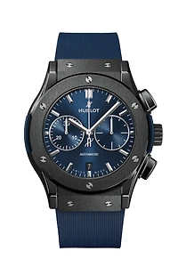 Shop classic fusion ceramic blue chronograph 45 mm in Canada | La Maison Monaco