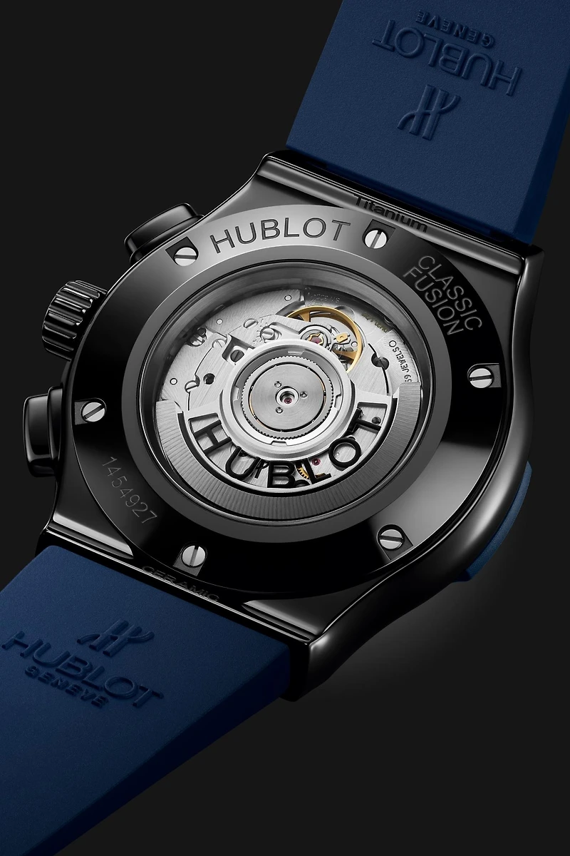 Shop classic fusion ceramic blue chronograph 45 mm in Canada | La Maison Monaco