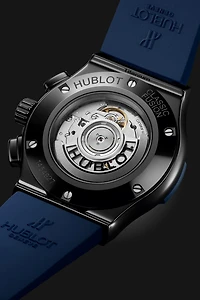 Shop classic fusion ceramic blue chronograph 45 mm in Canada | La Maison Monaco