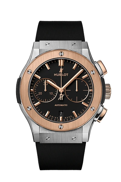 Shop classic fusion chronograph titanium king gold 45 mm in Canada | La Maison MonacoShop