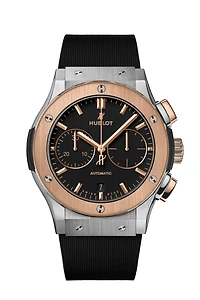 Shop classic fusion chronograph titanium king gold 45 mm in Canada | La Maison Monaco