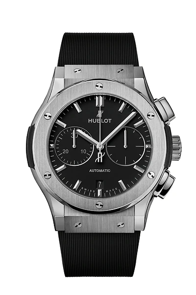 Shop classic fusion chronograph titanium on rubber mm in Canada | La Maison MonacoShop