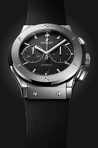 Shop classic fusion chronograph titanium on rubber mm in Canada | La Maison Monaco