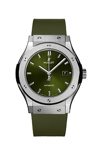 Shop classic fusion titanium green 42 mm in Canada | La Maison Monaco