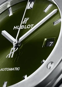 Shop classic fusion titanium green 42 mm in Canada | La Maison Monaco