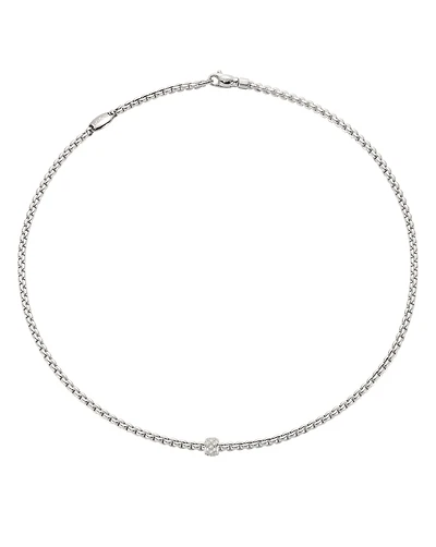 Shop 18 carat gold necklace with gold and diamond pave’ pendant in Canada | La Maison MonacoShop