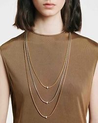Shop necklace with diamond pave’ in Canada | La Maison Monaco