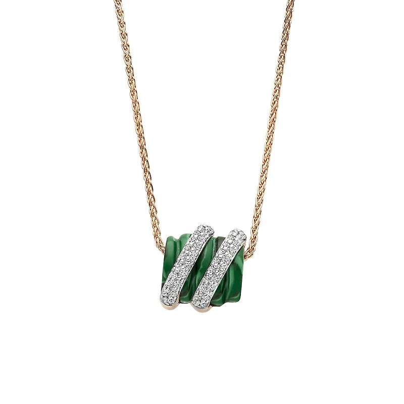 Shop amsterdam swirl necklace in Canada | La Maison Monaco