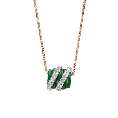Shop amsterdam swirl necklace in Canada | La Maison MonacoShop