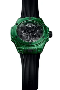 Shop big bang tourbillon automatic green saxem 44mm in Canada | La Maison MonacoShop