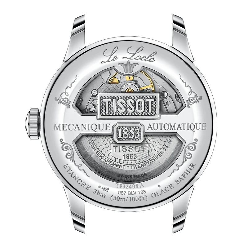 Shop tissot le locle cosc 39mm 18k gold bezel in Canada | La Maison Monaco
