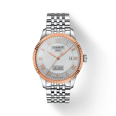 Shop tissot le locle cosc 39mm 18k gold bezel in Canada | La Maison Monaco