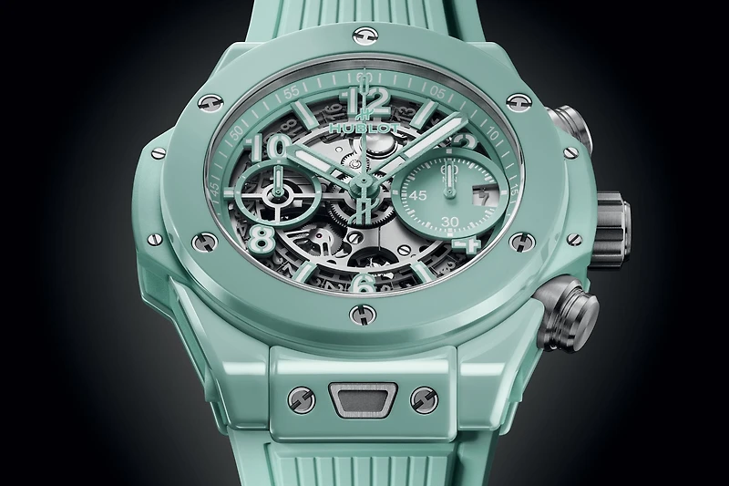 Shop big bang unico mint green ceramic 42mm in Canada | La Maison MonacoShop