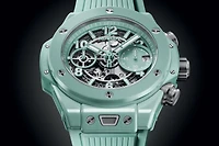 Shop big bang unico mint green ceramic 42mm in Canada | La Maison MonacoShop