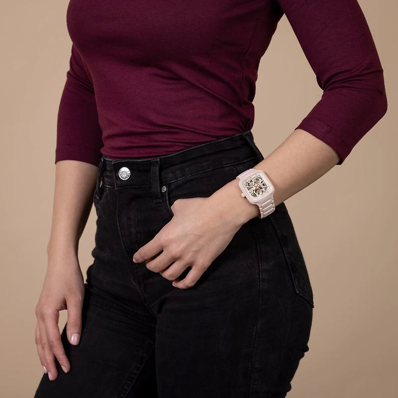 Shop true square automatic open heart in Canada | La Maison MonacoShop