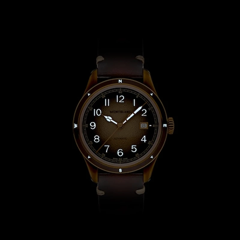 Shop montblanc 1858 automatic date 0 oxygen in Canada | La Maison Monaco