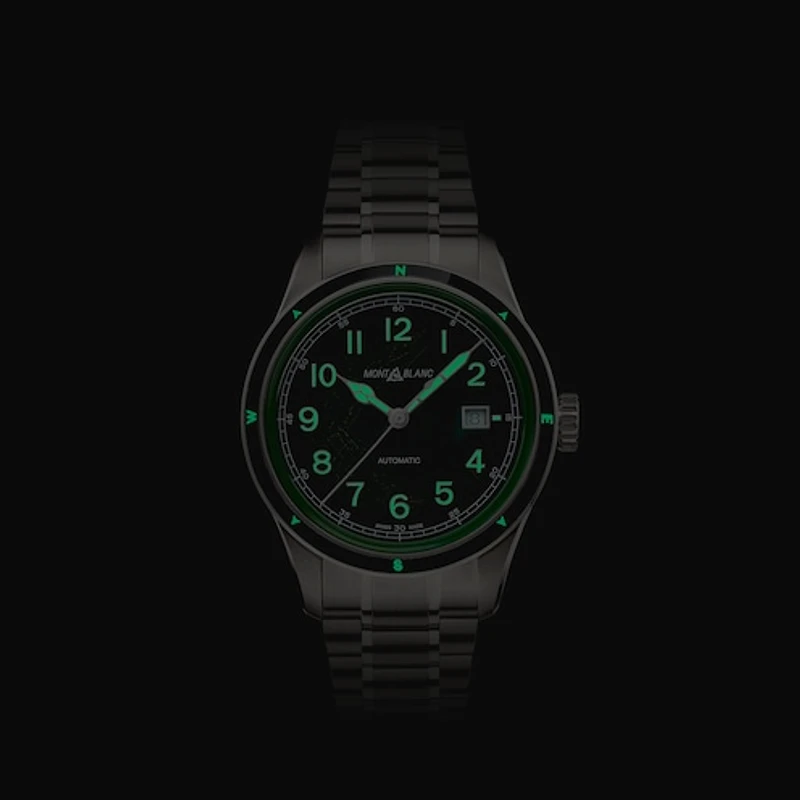 Shop montblanc 1858 automatic date 0 oxygen in Canada | La Maison Monaco