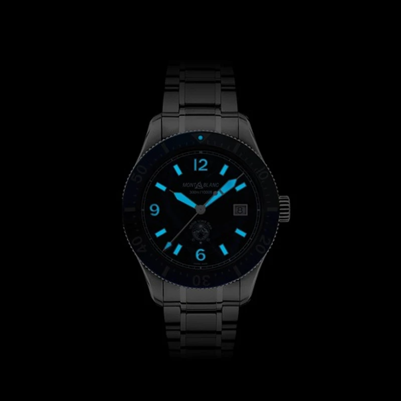 Shop montblanc iced sea automatic date in Canada | La Maison Monaco
