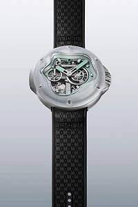 Shop mp-17 meca-10 arsham splash titanium sapphire 42mm in Canada | La Maison Monaco