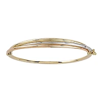 BRACELET EN OR 10K AVEC RHODIUM